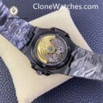 Modified Super Clone Watches 1:1 DiW Patek Philippe Nautilus CARBON BLACK  5711 - Image 8
