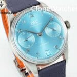 IWC Super Clone Watches 1:1 Portugieser Automatic 42MM Blue Dial  IW501708 - Image 4