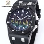 Audemars Piguet Super Clone Watches 1:1 Royal Oak Offshore 15600 44mm Black Music Dial - Image 3