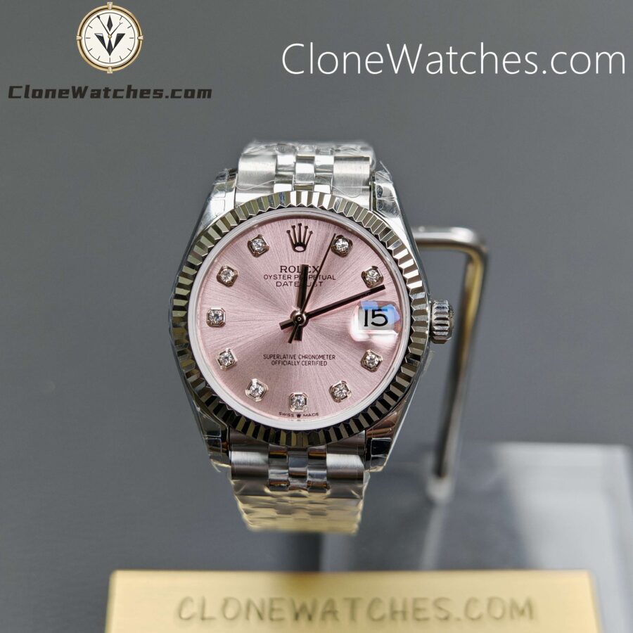 Super Clone Watches – Rolex DateJust Pink Dial M278274 - 0032 