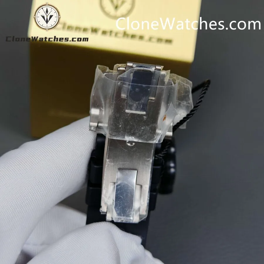 Richard Mille Super Clone Watches 1:1 RM 055 NTPT Tourbillon Black Strap - Image 11