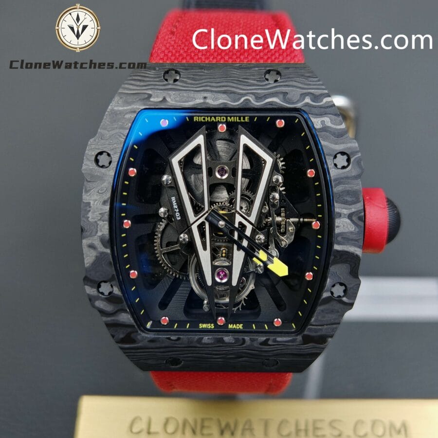 Super Clone Watches – Richard Mille 027 – 03 Carbon Tourbillon