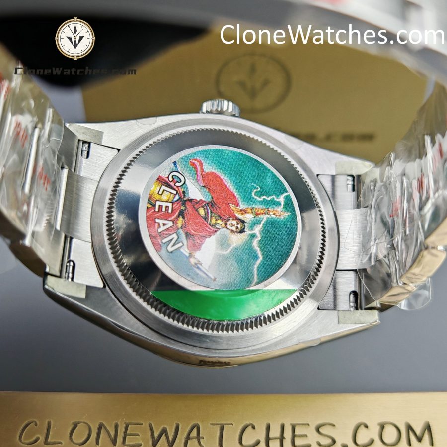 Rolex Super Clone Watches 1:1 Oyster Perpetual Turquoise Blue Dial 36mm M126000-0006 3230 Movement - Image 11