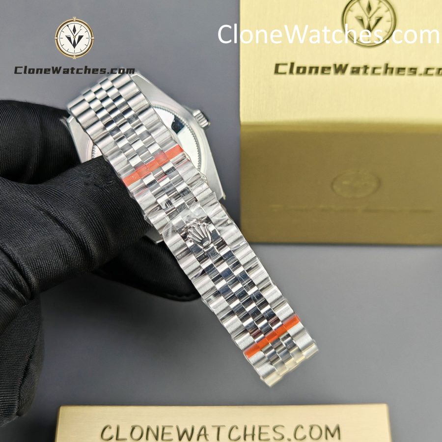 Rolex Super Clone Watches 1:1 DateJust Pink Dial M278274 - 0032 Jubilee 31MM 2236 Movement - Image 6