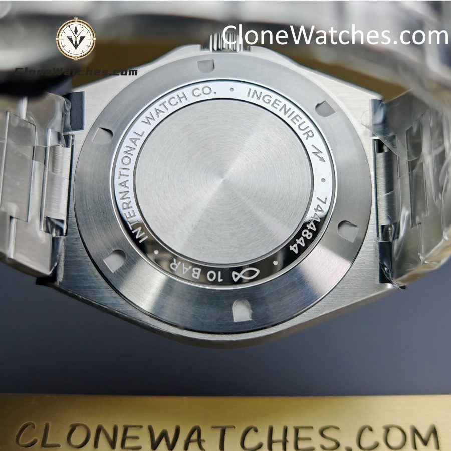 IWC Super Clone Watches 1:1 IW328902 Ingenieur Automatic 40 Silver plated Dial - Image 10