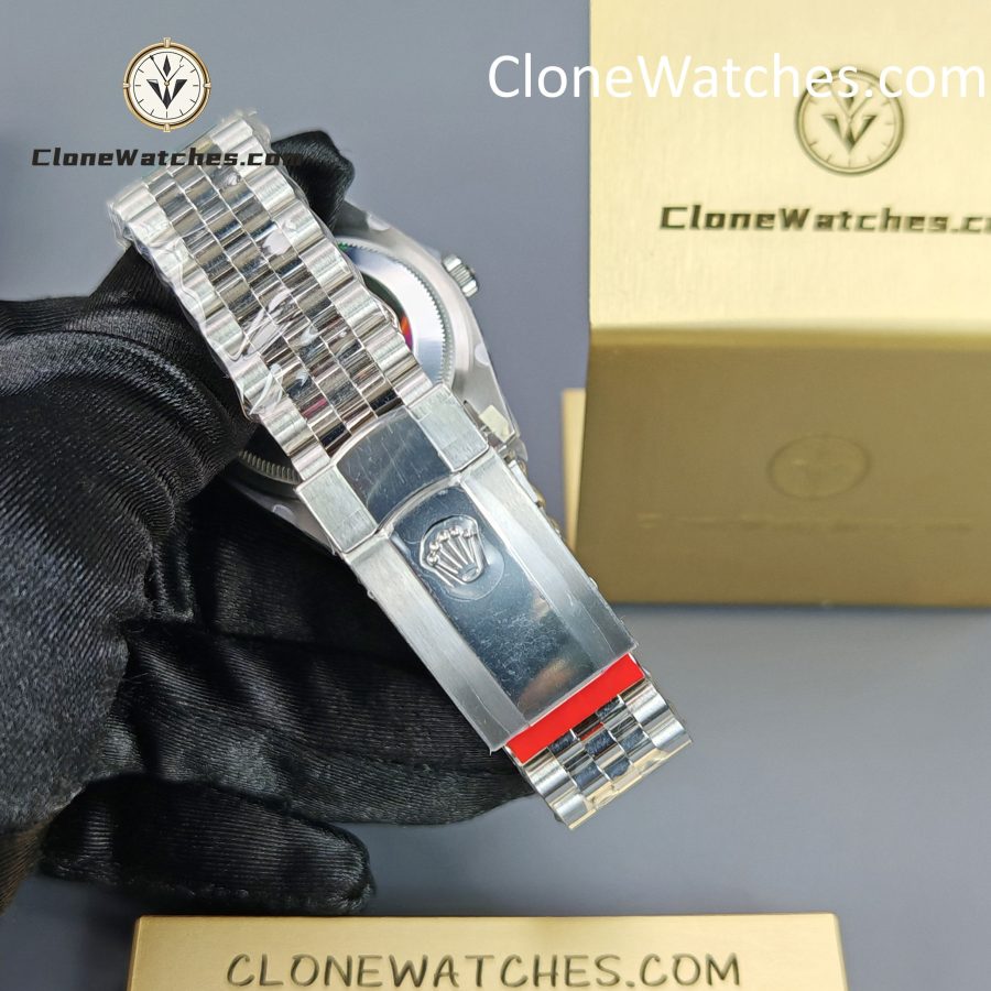 Rolex Super Clone Watches 1:1 DateJust m126234-0013 Silver Dial Jubilee 36MM 3235 Movement - Image 7