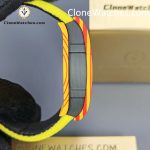 Richard Mille Super Clone Watches 1:1 RM 027 - 03 Tourbillon Rafael Nadal Yellow Strap - Image 7
