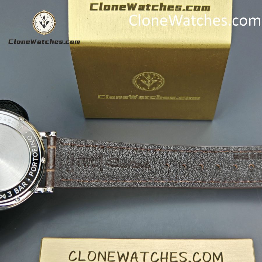 IWC Super Clone Watches 1:1 IW459401 Portofino Automatic Moon Phase 40mm White Dial - Image 11