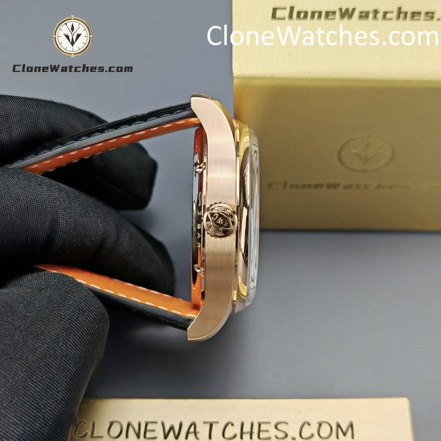 IWC Super Clone Watches 1:1 Portugieser Rose Gold Blue Dial Perpetual Calendar 42MM IW344205 - Image 6