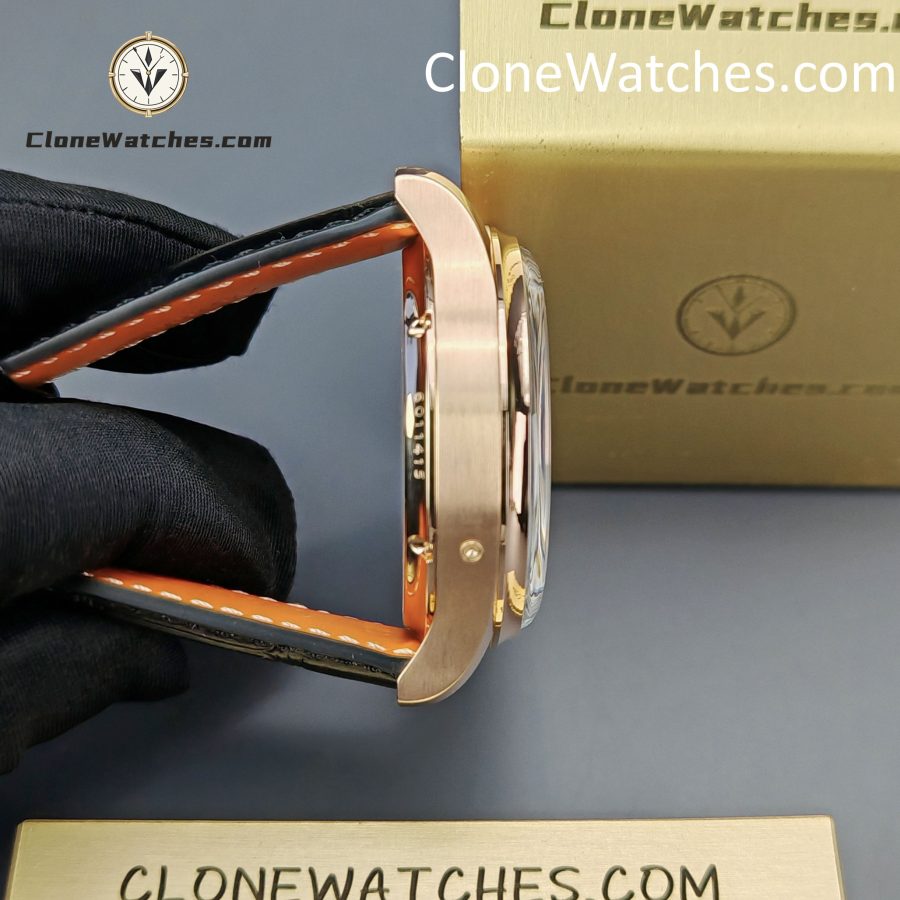 IWC Super Clone Watches 1:1 Portugieser Rose Gold Blue Dial Perpetual Calendar 42MM IW344205 - Image 7