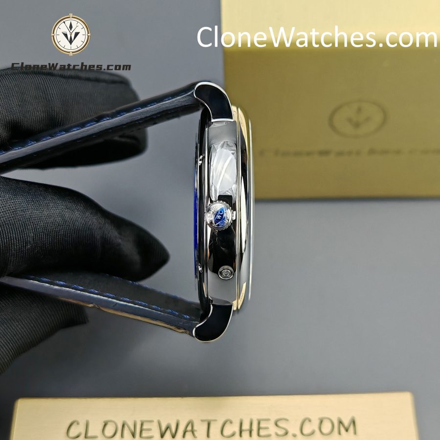 IWC Super Clone Watches 1:1 IW459402 Portofino Automatic Moon Phase 40mm Blue Dial - Image 6