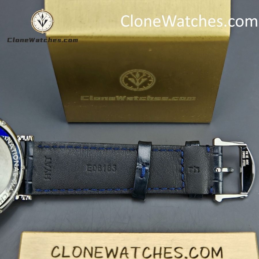 IWC Super Clone Watches 1:1 IW459402 Portofino Automatic Moon Phase 40mm Blue Dial - Image 10