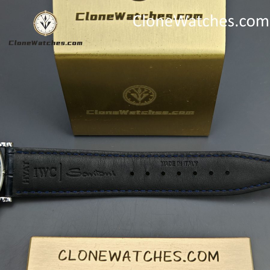 IWC Super Clone Watches 1:1 IW459402 Portofino Automatic Moon Phase 40mm Blue Dial - Image 11
