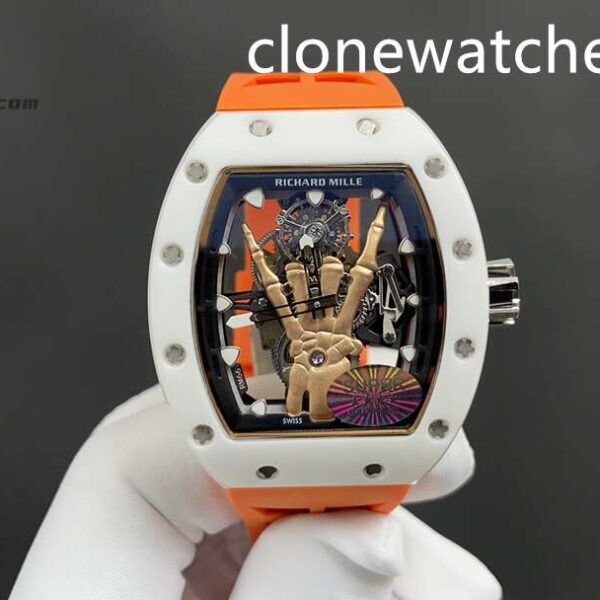 Super Clone Watches – Richard Mille RM66 Orange Strap