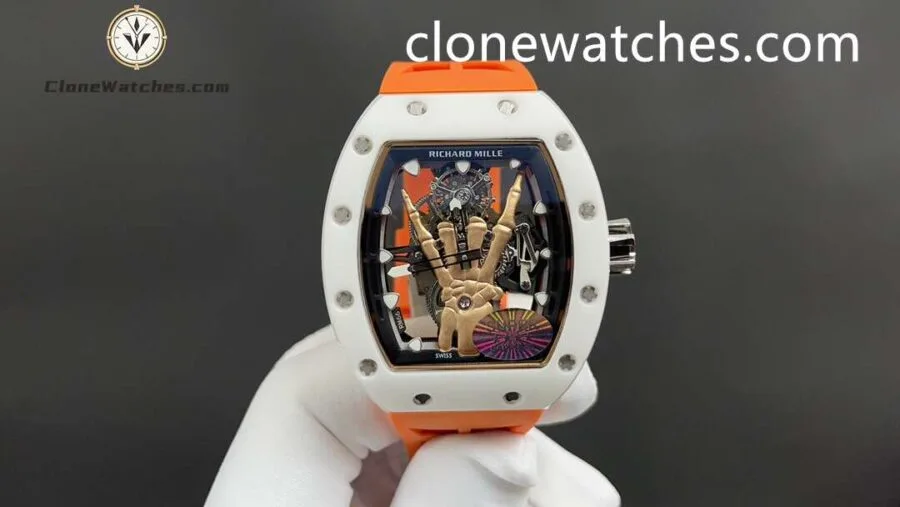 Super Clone Watches – Richard Mille RM66 Orange Strap