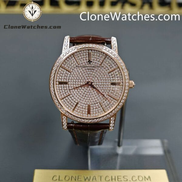 Super Clone Watches – Vacheron Constantin  Patrimony Diamond Dial