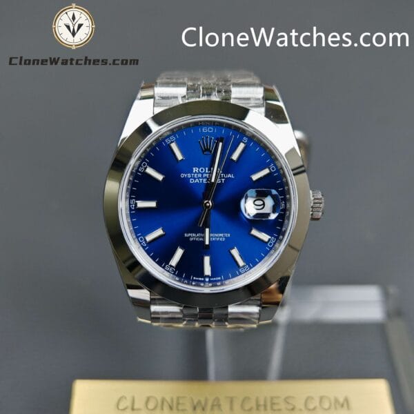 Super Clone Watches – Rolex DateJust Blue Dial M126300 - 0002