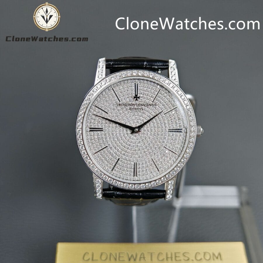 Super Clone Watches – Vacheron Constantin  Patrimony Diamond Dial 40MM