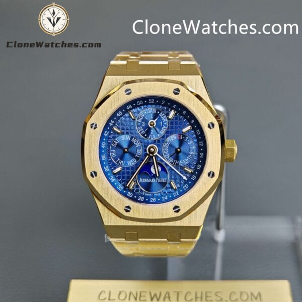 Super Clone Watches – Audemars Piguet 18K Gold 26574BA