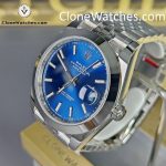 Rolex Super Clone Watches 1:1 DateJust Blue Dial m126300-0002 Jubilee 41MM 3235 Movement - Image 3