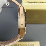 Audemars Piguet Super Clone Watches 1:1 Royal Oak Perpetual Calendar Rose Gold Blue Dial 26574OR 41MM - Image 9