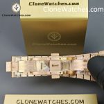 Audemars Piguet Super Clone Watches 1:1 Royal Oak Perpetual Calendar Rose Gold Blue Dial 26574OR 41MM - Image 11