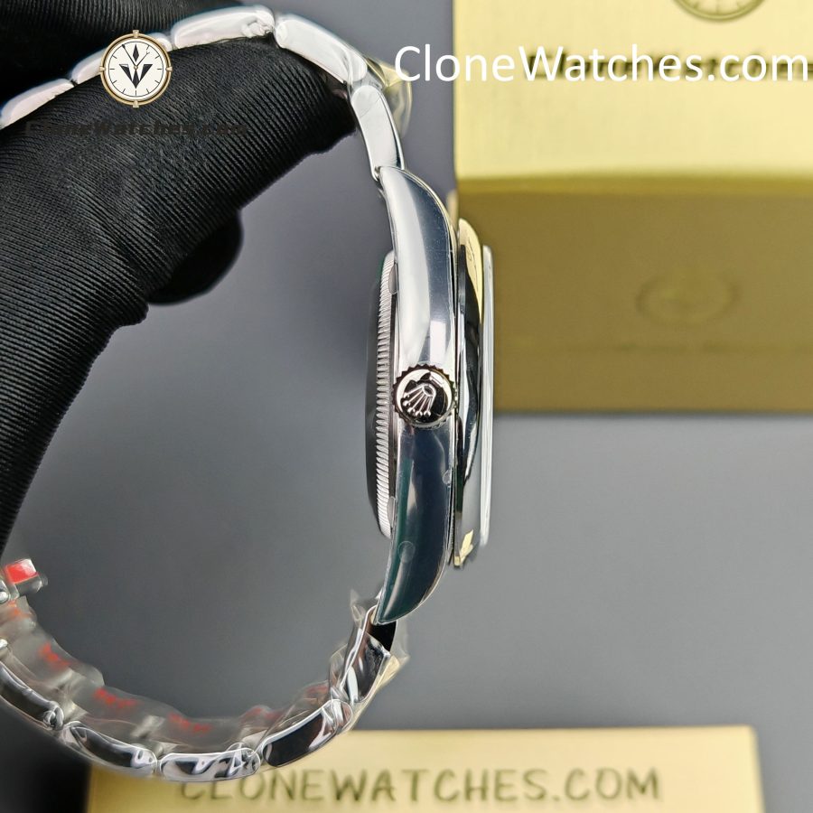 Rolex Super Clone Watches 1:1 Oyster Perpetual Black Dial 36mm M126000-0002 3230 Movement - Image 8