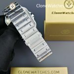 Cartier Super Clone Watches 1:1 Santos Series Gradient Green Dial 39.8MM WSSA0062 - Image 7