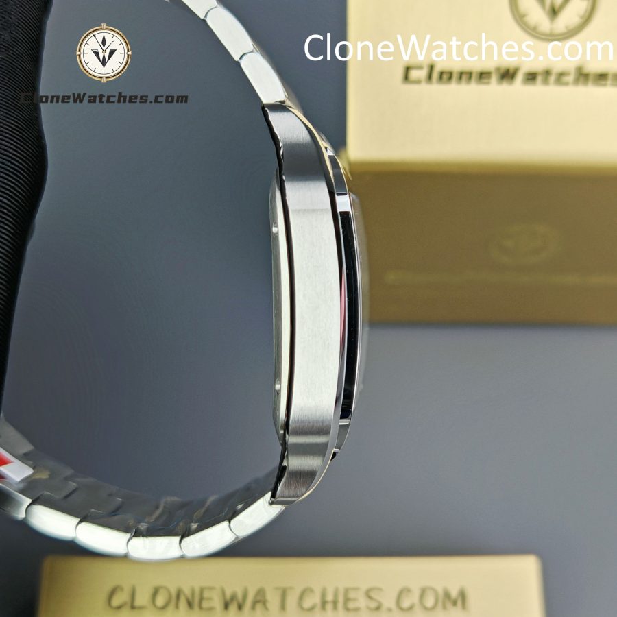 Cartier Super Clone Watches 1:1 Santos Series Gradient Green Dial 39.8MM WSSA0062 - Image 9