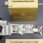 Cartier Super Clone Watches 1:1 Santos Series Gradient Green Dial 39.8MM WSSA0062 - Image 11