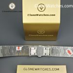Cartier Super Clone Watches 1:1 Santos Series Gradient Green Dial 39.8MM WSSA0062 - Image 12