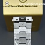 Cartier Super Clone Watches 1:1 Santos Series Gray Dial 39.8MM WSSA0037 Steel Strap - Image 12