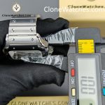 Cartier Super Clone Watches 1:1 Santos Series Gray Dial 39.8MM WSSA0037 Steel Strap - Image 14