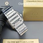 Cartier Super Clone Watches 1:1 Santos Series Gradient Blue Dial 39.8MM WSSA0013 - Image 7