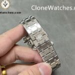 Audemars Piguet Super Clone Watches 1:1 Royal Oak Perpetual Calendar Salmon Dial 26615TI 41MM - Image 9