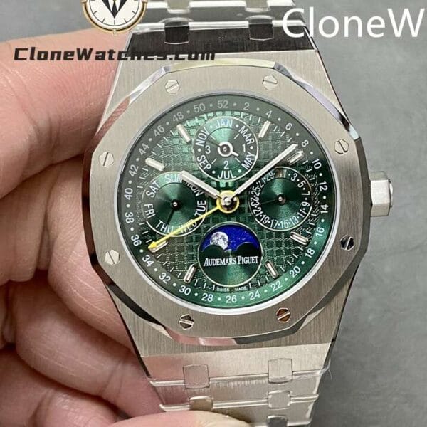 Super Clone Watches – Audemars Piguet Green Dial 26606ST