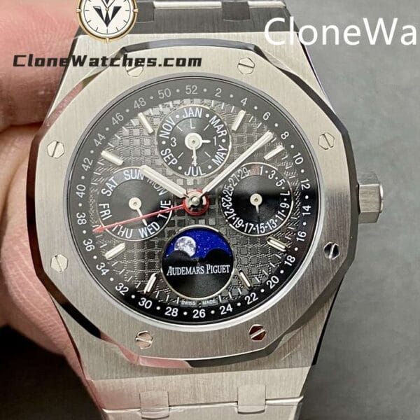 Super Clone Watches – Audemars Piguet Black Dial 26609TI