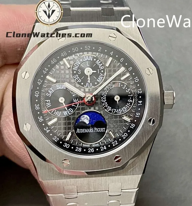 Super Clone Watches – Audemars Piguet Black Dial 26609TI