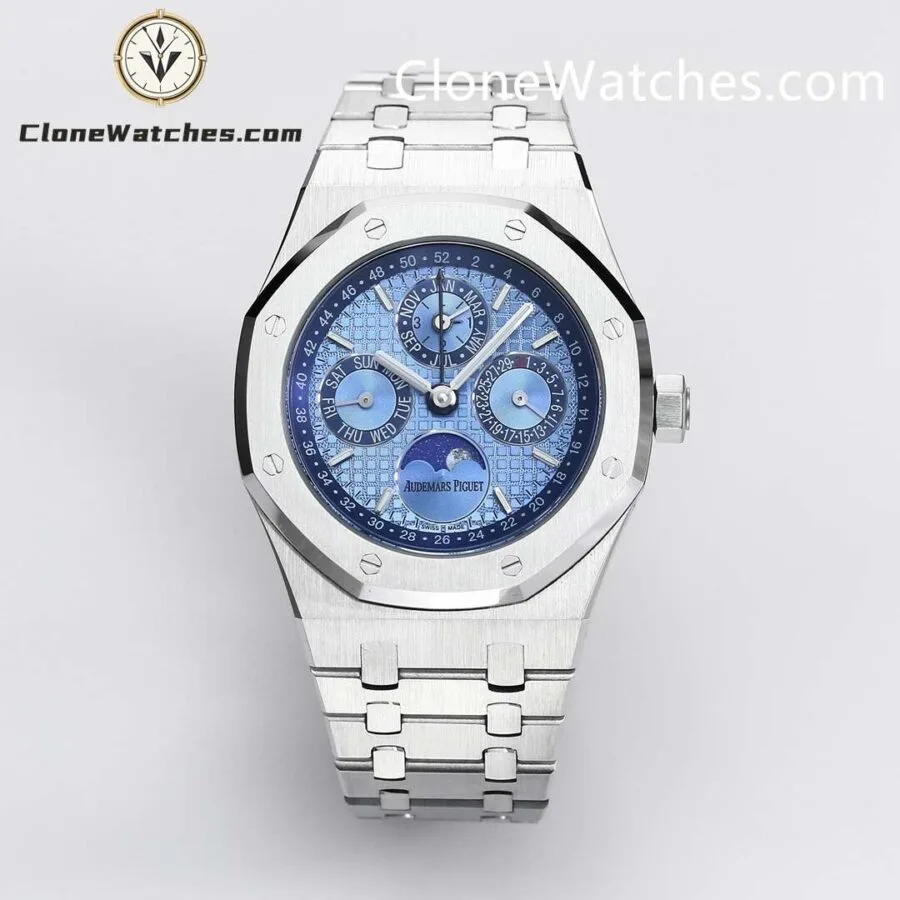 Super Clone Watches – Audemars Piguet ice blue dial 26574PT