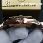Rolex Super Clone Watches 1:1 Day Date Rose Gold Brown Roman Dial 36mm m128235-0075 3255 Movement - Image 7