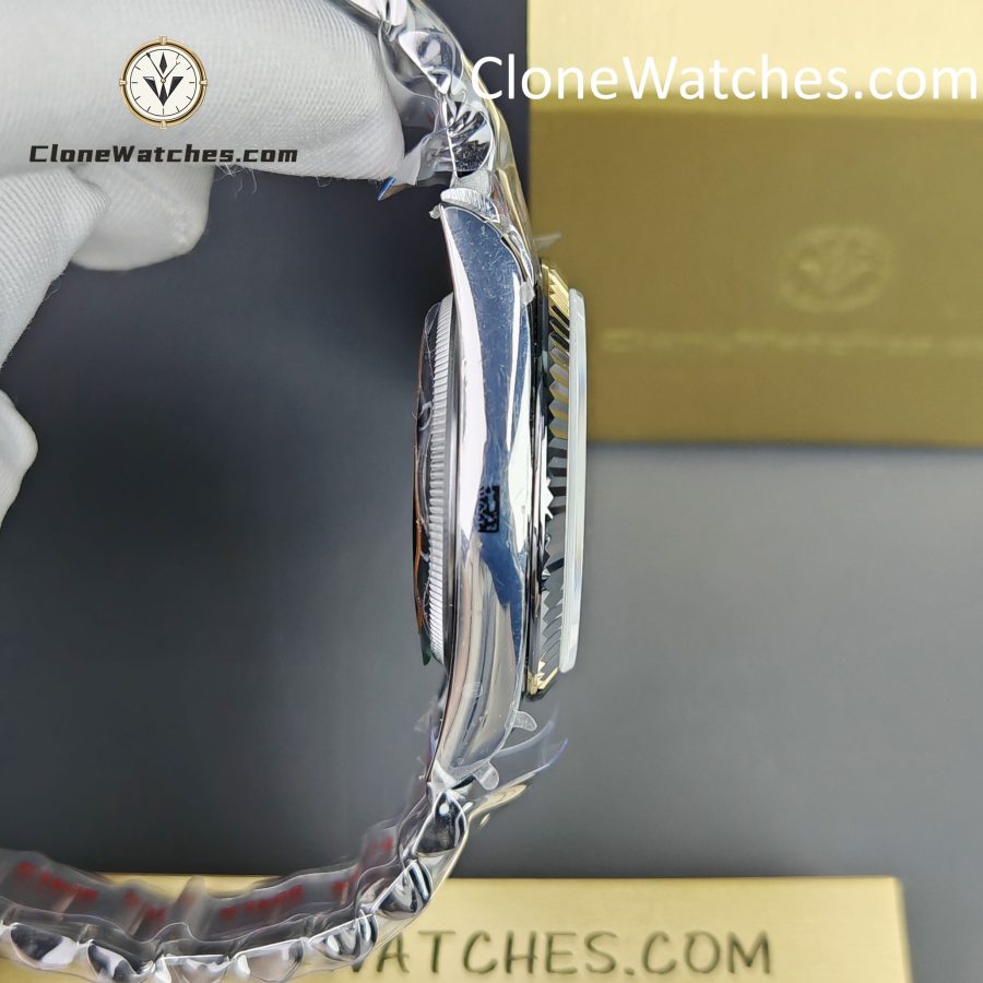 Rolex Super Clone Watches 1:1 Day Date Ice Blue Dial 36mm m128236-0009 3255 Movement - Image 8