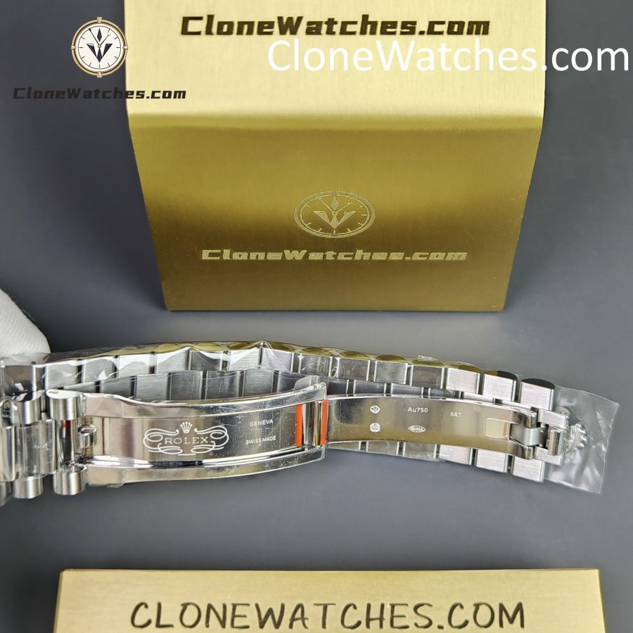 Rolex Super Clone Watches 1:1 Day Date Ice Blue Dial 36mm m128236-0009 3255 Movement - Image 10