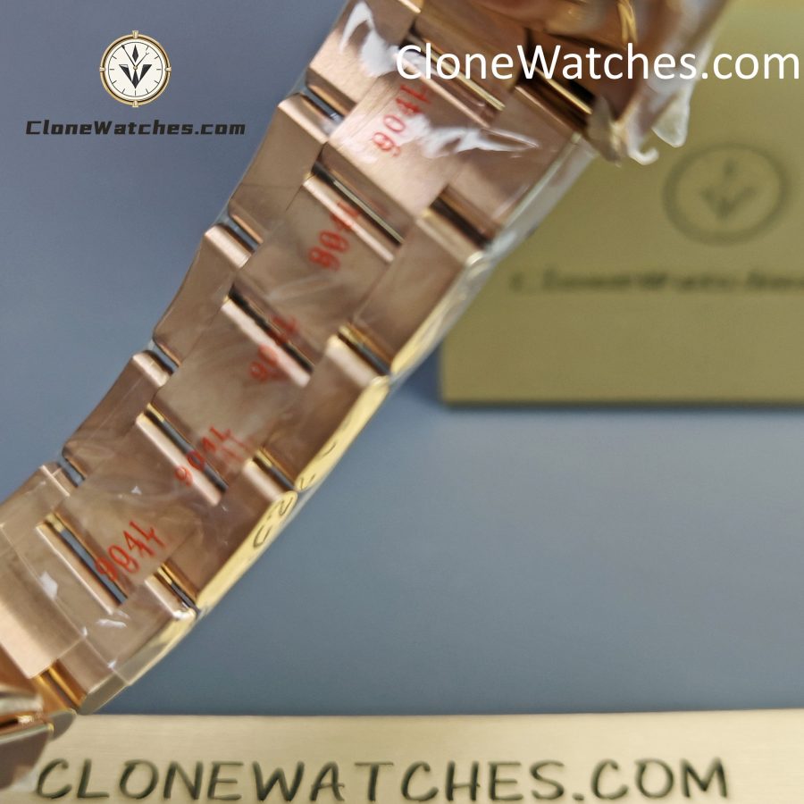 Rolex Super Clone Watches 1:1 Daytona Sundust Dial Rose Gold 126505-0003 4131 Movement - Image 10