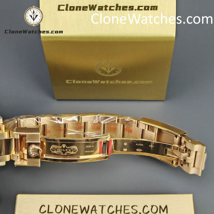Rolex Super Clone Watches 1:1 Daytona Sundust Dial Rose Gold 126505-0003 4131 Movement - Image 11
