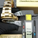 Rolex Super Clone Watches 1:1 Daytona 18K Gold Black Dial M126508-0004 4131 Movement - Image 13