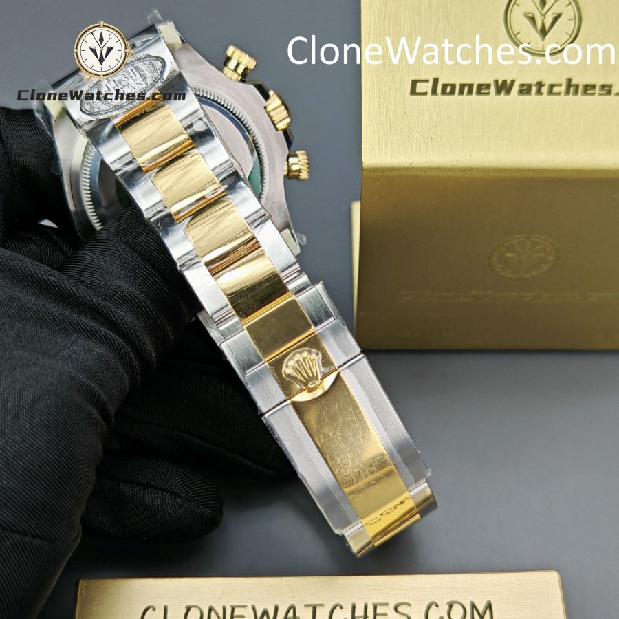Rolex Super Clone Watches 1:1 Daytona 18k Gold Black Dial M126503-0003 4131 Movement - Image 7