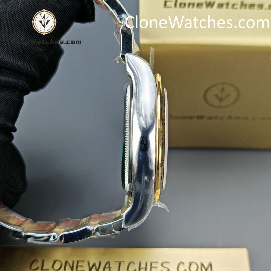 Rolex Super Clone Watches 1:1 Daytona 18K Gold Black Diamond Dial M126503-0002 4131 Movement - Image 9