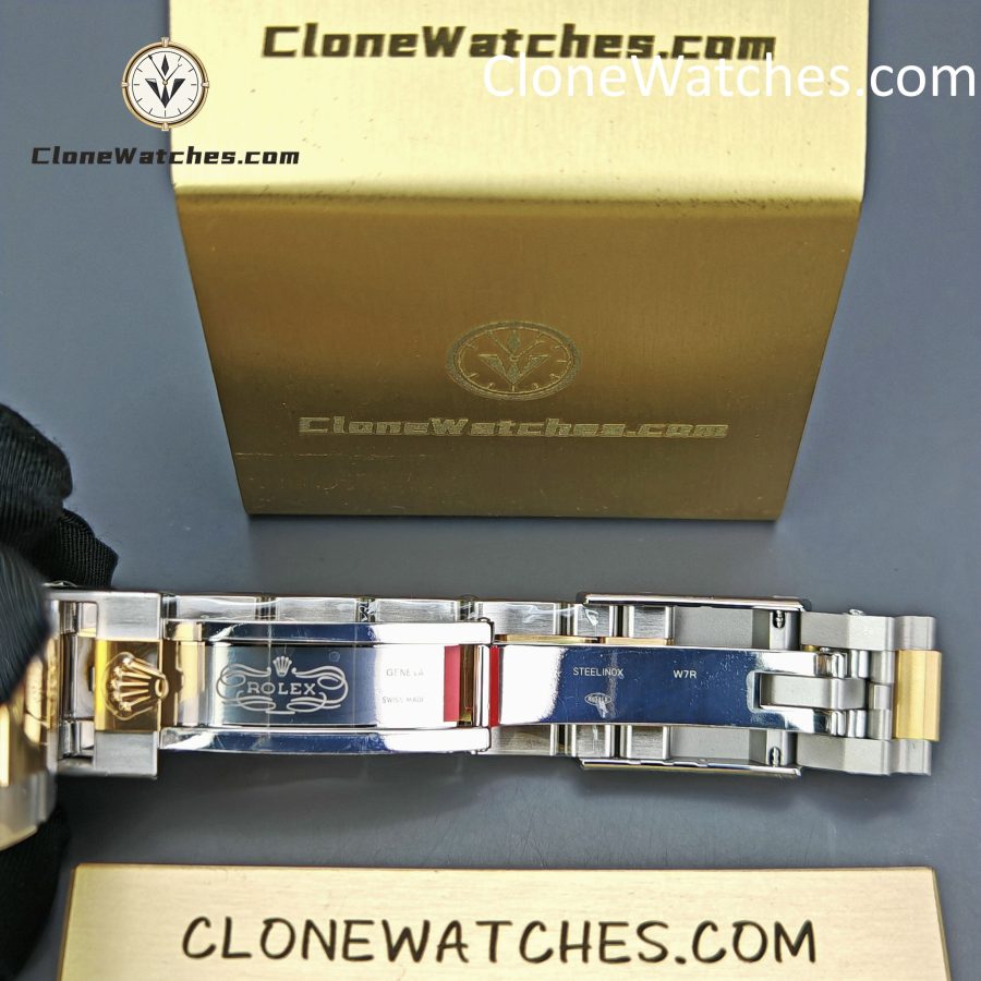 Rolex Super Clone Watches 1:1 Daytona 18K Gold Black Diamond Dial M126503-0002 4131 Movement - Image 12