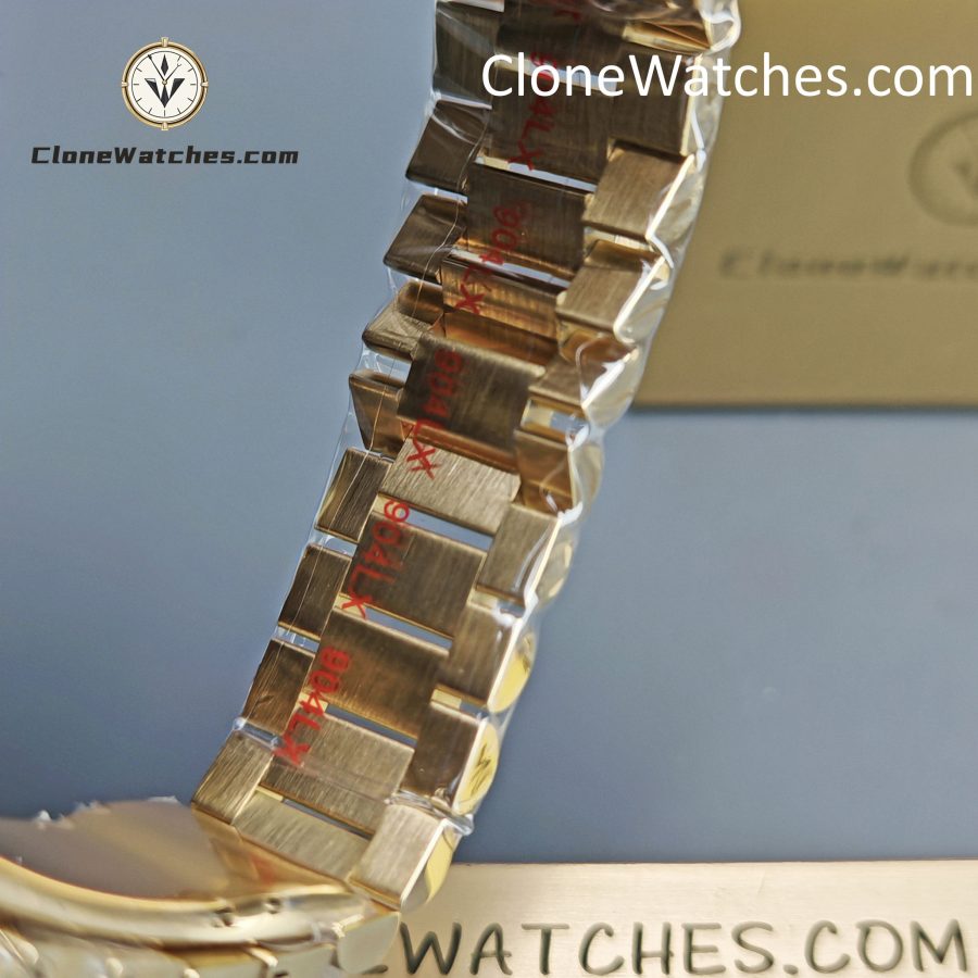Rolex Super Clone Watches 1:1 Day Date 18K Gold White Dial 36mm m128238-0076 3255 Movement - Image 8