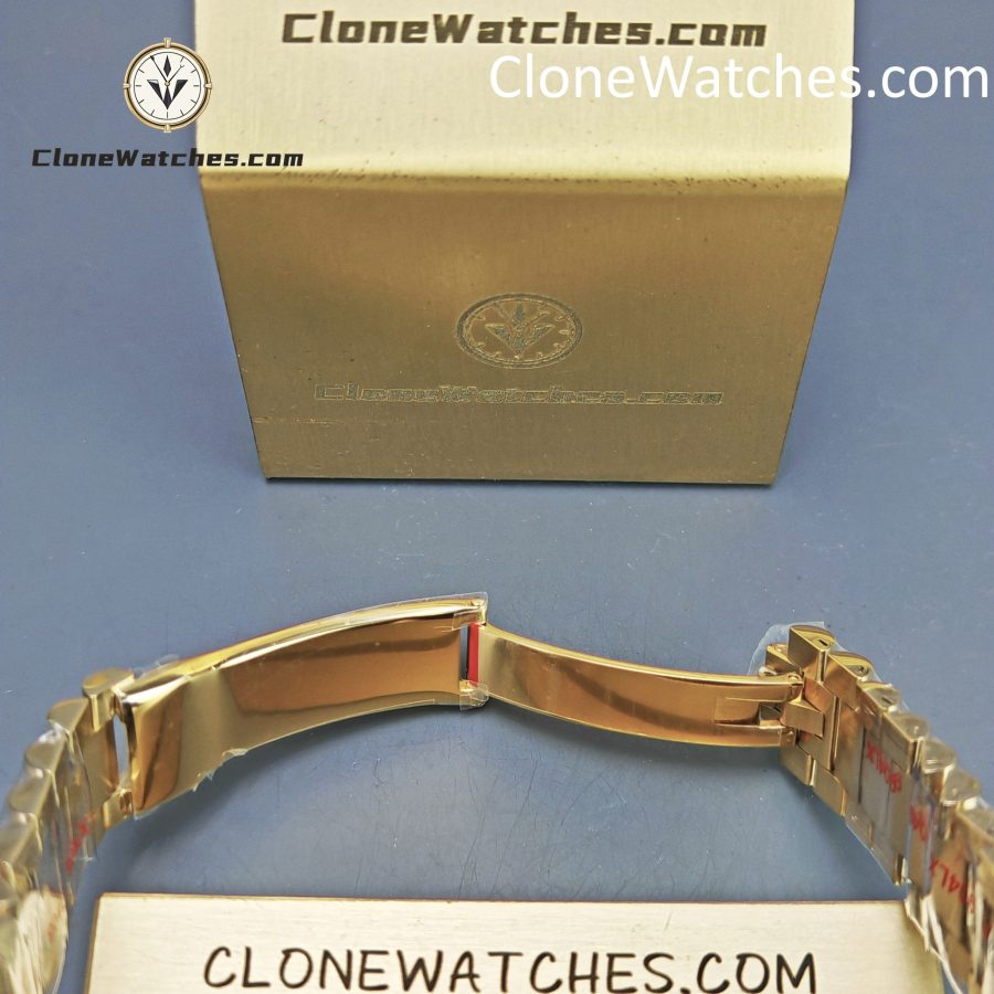Rolex Super Clone Watches 1:1 Day Date 18K Gold White Dial 36mm m128238-0076 3255 Movement - Image 11